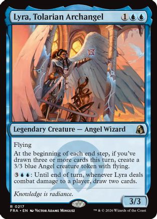 Lyra, Tolarian Archangel  [Foil]  (FRA-217) - [Reality Fracture]