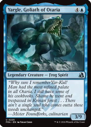 Yargle, Goliath of Otaria  (FRA-225) - [Reality Fracture]