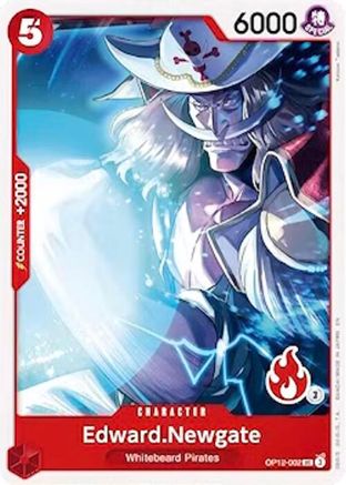 Edward.Newgate (Ace Deck) (OP12-002) - [Set Sail Deck Set]