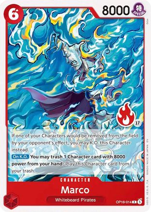 Marco (Ace Deck) (OP16-014) - [Set Sail Deck Set]