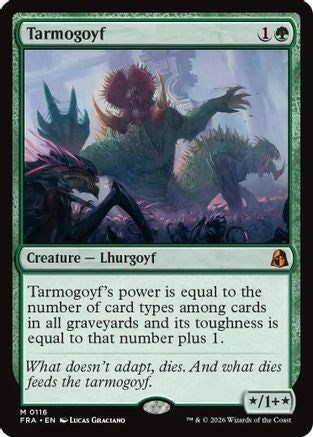 Tarmogoyf  [Foil]  (FRA-116) - [Reality Fracture]