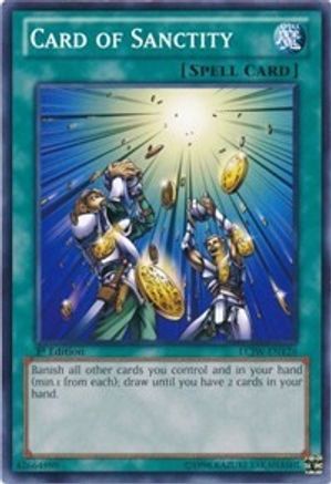 Card of Sanctity [LCJW-EN126] Common - Trinity Hobby