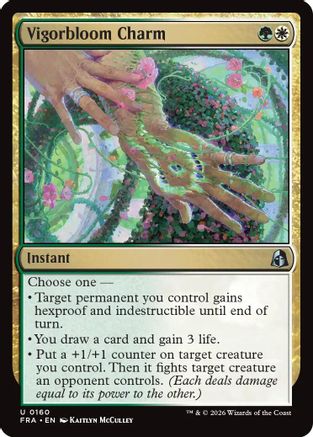 Vigorbloom Charm  [Foil]  (FRA-160) - [Reality Fracture]