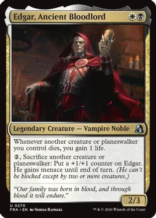 Edgar, Ancient Bloodlord  (FRA-270) - [Reality Fracture]