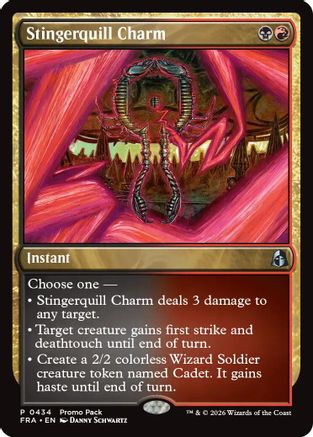 Stingerquill Charm  [Foil]  (PPFRA-434) - [Promo Pack: Reality Fracture]