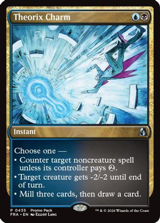 Theorix Charm  (PPFRA-435) - [Promo Pack: Reality Fracture]