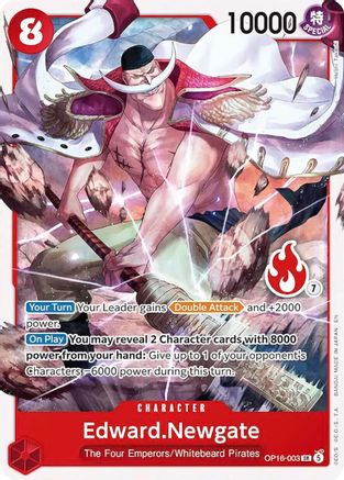 Edward.Newgate (OP16-003) (Ace Deck) (OP16-003) - [Set Sail Deck Set]