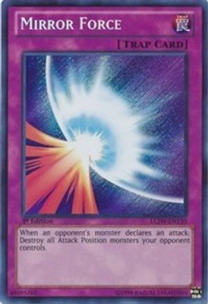 Mirror Force [LCJW-EN130] Secret Rare - Trinity Hobby