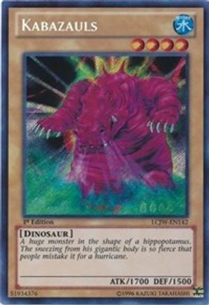 Kabazauls [LCJW-EN142] Secret Rare - Trinity Hobby