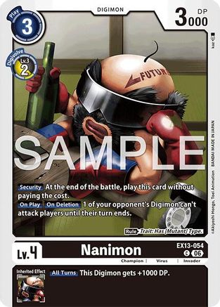Nanimon (EX13-054) - [Chivalrous XIII]