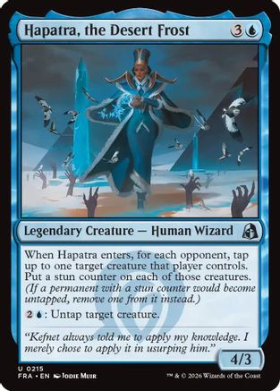 Hapatra, the Desert Frost  (FRA-215) - [Reality Fracture]