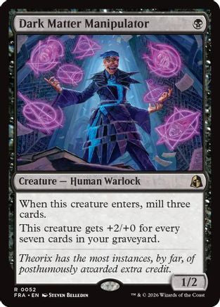 Dark Matter Manipulator  (FRA-052) - [Reality Fracture]