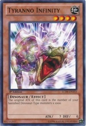 Tyranno Infinity [LCJW-EN153] Common - Trinity Hobby