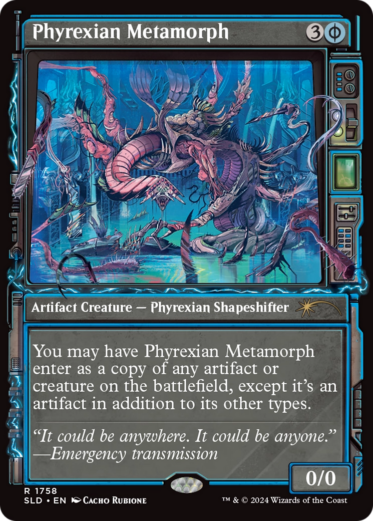 Phyrexian Metamorph (SLD-1758) - [Secret Lair Drop]: (Showcase) - Trinity Hobby