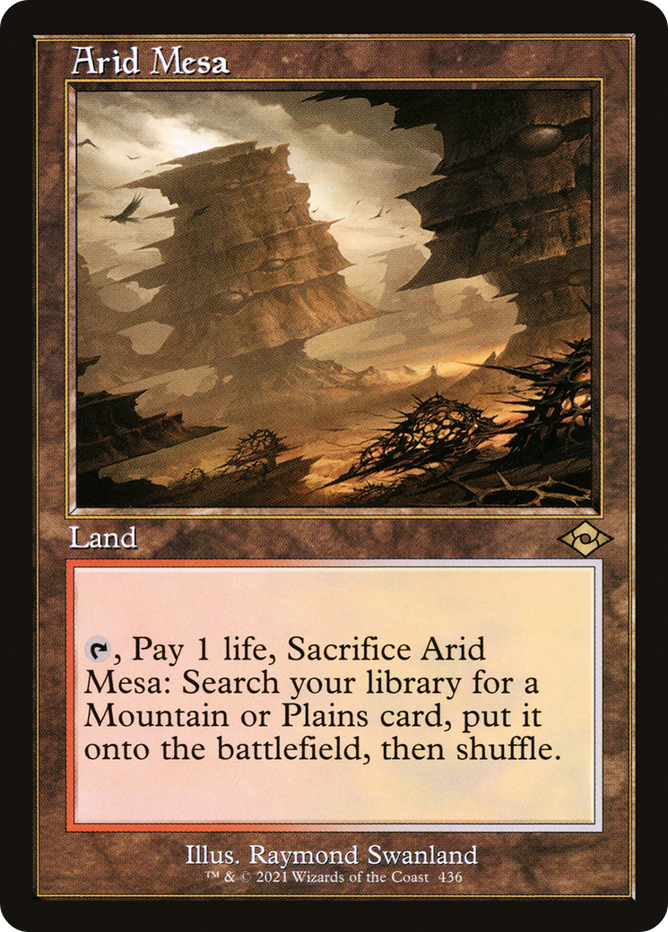 Arid Mesa [Etched Foil]  (MH2-436) - [Modern Horizons 2] - Trinity Hobby