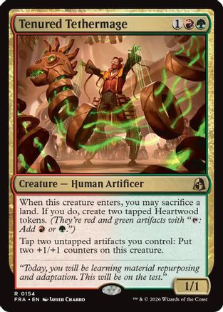 Tenured Tethermage  [Foil]  (FRA-154) - [Reality Fracture]