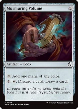 Murmuring Volume  [Foil]  (FRA-174) - [Reality Fracture]