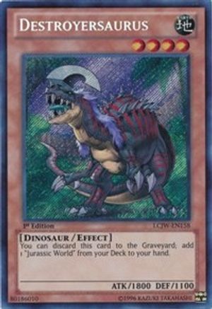 Destroyersaurus [LCJW-EN158] Secret Rare - Trinity Hobby