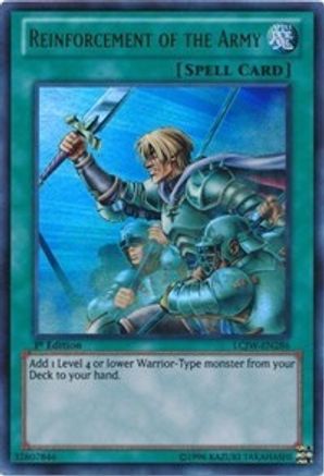 Reinforcement of the Army [LCJW-EN286] Ultra Rare - Trinity Hobby