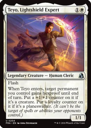Teyo, Lightshield Expert  [Foil]  (FRA-204) - [Reality Fracture]