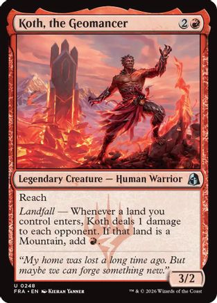 Koth, the Geomancer  (FRA-248) - [Reality Fracture]
