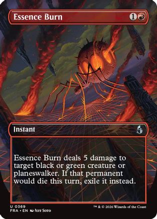 Essence Burn (Borderless)  (FRA-369) - [Reality Fracture]