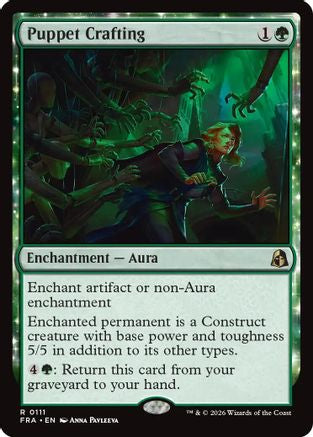 Puppet Crafting  [Foil]  (FRA-111) - [Reality Fracture]