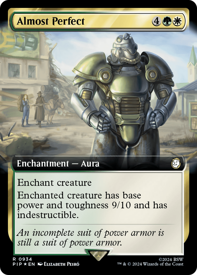 Almost Perfect (Extended Art) (Surge Foil) [Fallout] - Trinity Hobby