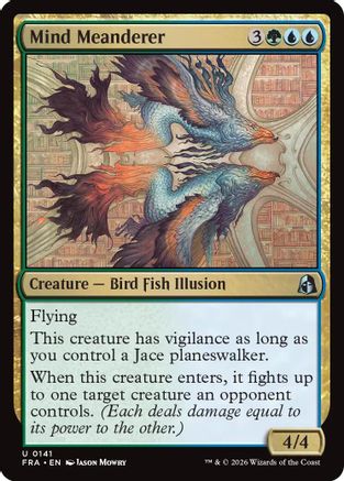 Mind Meanderer  [Foil]  (FRA-141) - [Reality Fracture]