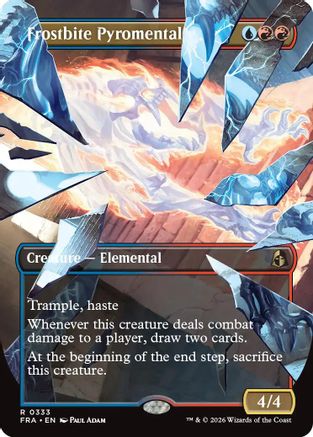Frostbite Pyromental (Borderless)  (FRA-333) - [Reality Fracture]