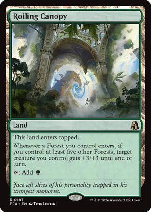 Roiling Canopy  [Foil]  (FRA-187) - [Reality Fracture]