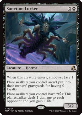 Sanctum Lurker  [Foil]  (FRA-064) - [Reality Fracture]
