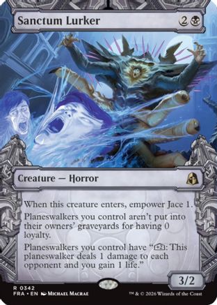 Sanctum Lurker (Showcase)  [Foil]  (FRA-342) - [Reality Fracture]
