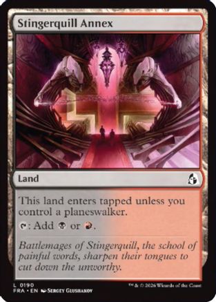 Stingerquill Annex  [Foil]  (FRA-190) - [Reality Fracture]