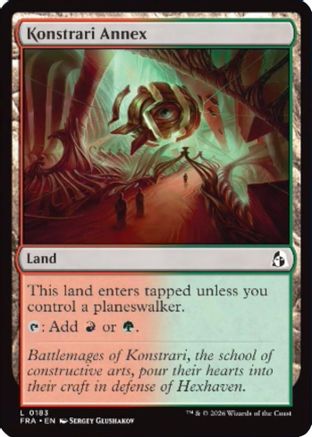 Konstrari Annex  (FRA-183) - [Reality Fracture]