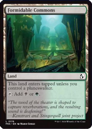 Formidable Commons  [Foil]  (FRA-178) - [Reality Fracture]