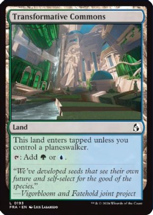 Transformative Commons  [Foil]  (FRA-193) - [Reality Fracture]