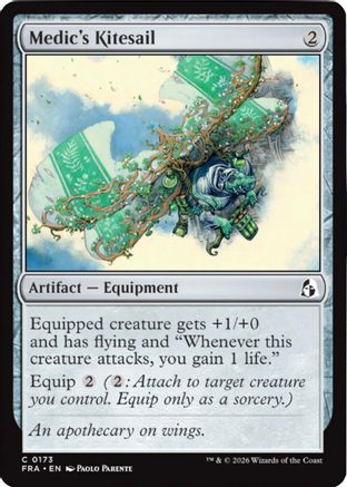 Medic's Kitesail  [Foil]  (FRA-173) - [Reality Fracture]