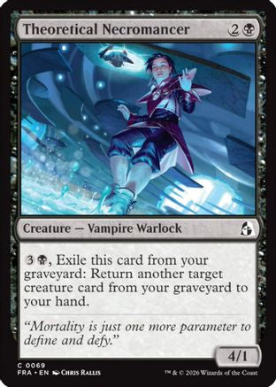 Theoretical Necromancer  [Foil]  (FRA-069) - [Reality Fracture]
