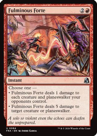 Fulminous Forte  (FRA-084) - [Reality Fracture]