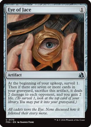 Eye of Jace  [Foil]  (FRA-170) - [Reality Fracture]