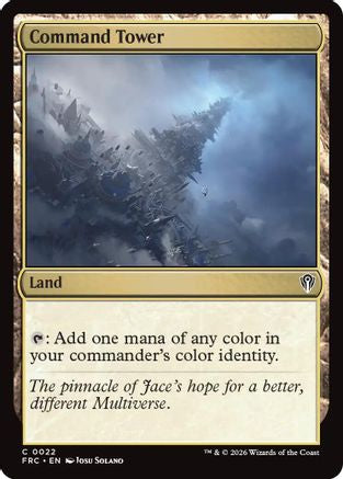 Command Tower  (-022) - [Commander: Reality Fracture]
