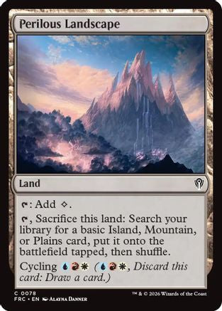 Perilous Landscape  (-078) - [Commander: Reality Fracture]