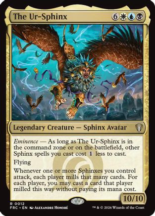 The Ur-Sphinx  (-012) - [Commander: Reality Fracture]