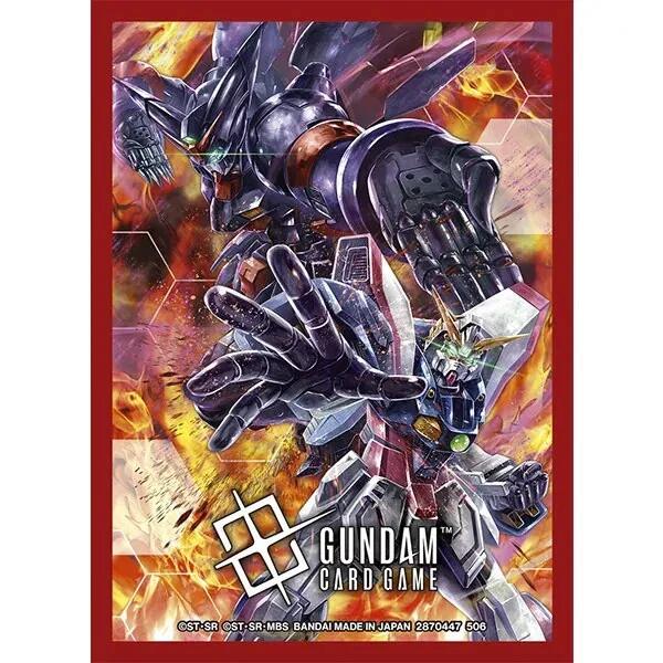 GUNDAM CG OFFICIAL DECK Sleeve 02 - Master & Shining Gundam