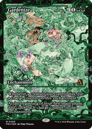 Gardenize (Showcase) (0406)  [Foil]  (FRA-406) - [Reality Fracture]