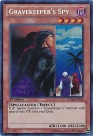 Gravekeeper's Spy [LCJW-EN255] Secret Rare - Trinity Hobby
