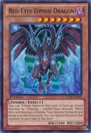 Red-Eyes Zombie Dragon [LCJW-EN206] Rare - Trinity Hobby