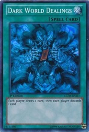 Dark World Dealings [LCJW-EN251] Super Rare - Trinity Hobby