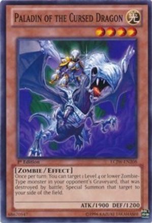 Paladin of the Cursed Dragon [LCJW-EN208] Common - Trinity Hobby